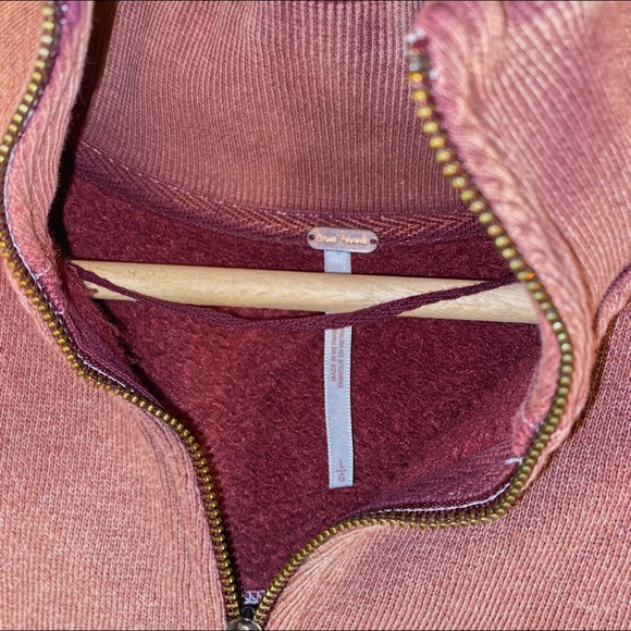 Free People Quarter Zip Size Large - Picture 3 of 3